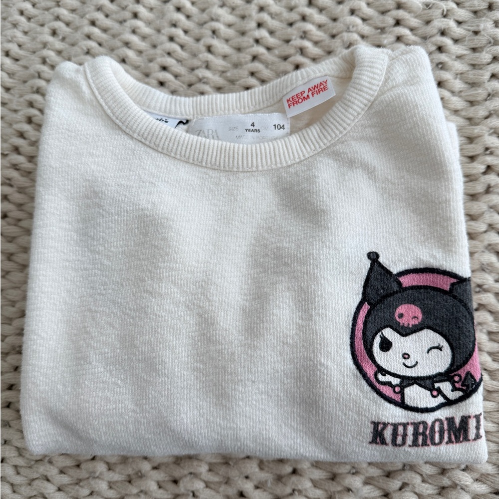 Zara Kuromi/Hello Kitty and Friends long sleeve